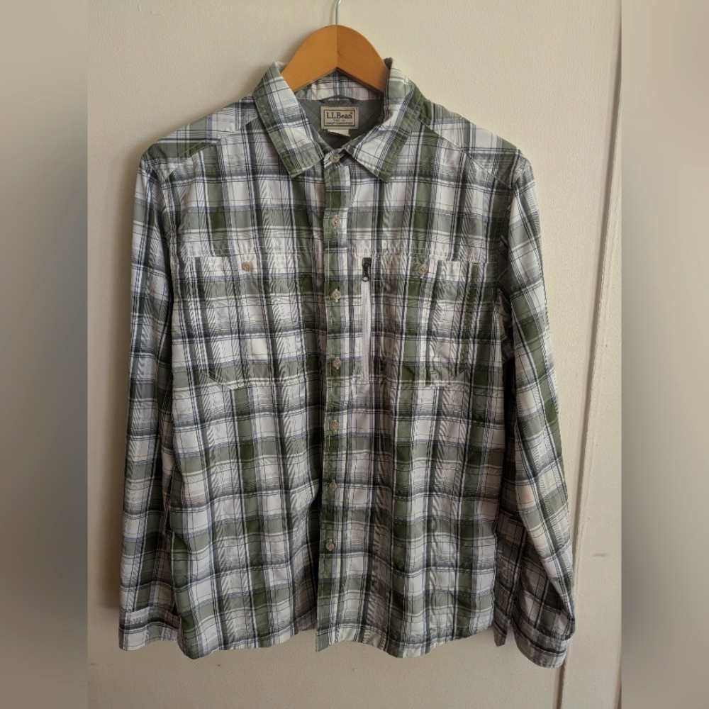 LL Bean Cool Weave Shirt